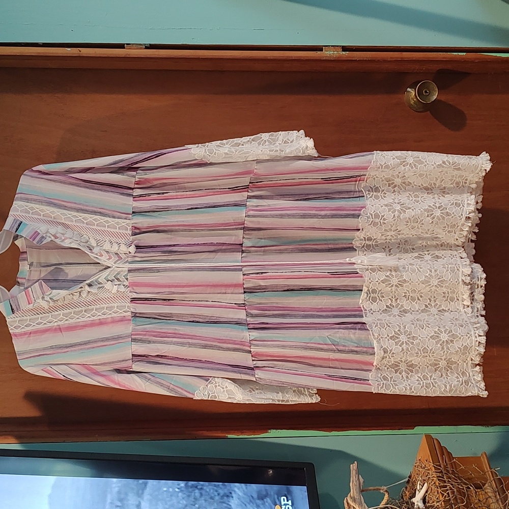 Colorful boho dress